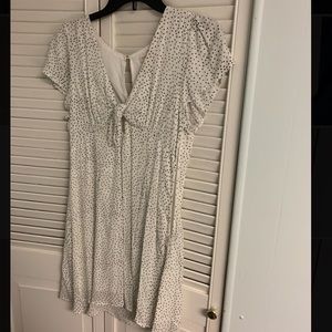 Solemio polka dot dress